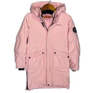 Toread Pink Down Parka Ski Jacket